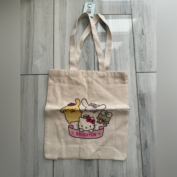 Hello Kitty Handbags - Hello Kitty Cream Tote Bag